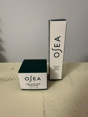 OSea travel size skincare duo